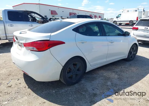 2013 Hyundai Elantra Gls z USA, uszkodzony, nr VIN 5NPDH4AE8DH287169